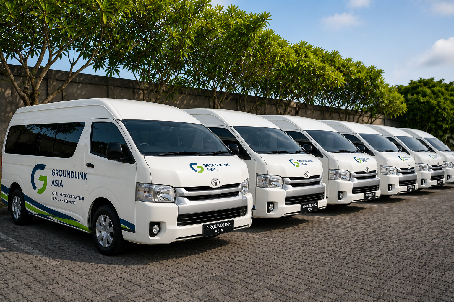 Armada Utama GroundLink Asia — Barisan Kendaraan